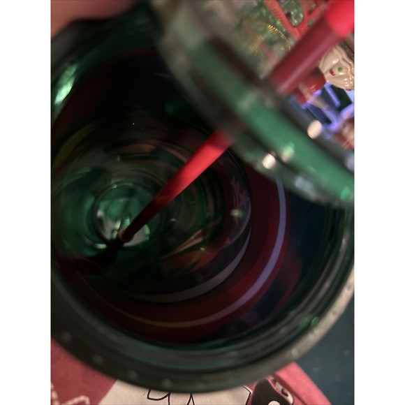 Starbucks Christmas 2021 24oz Holiday Mult. Colored Swirl Tumbler Cold Cup - Picture 4 of 4